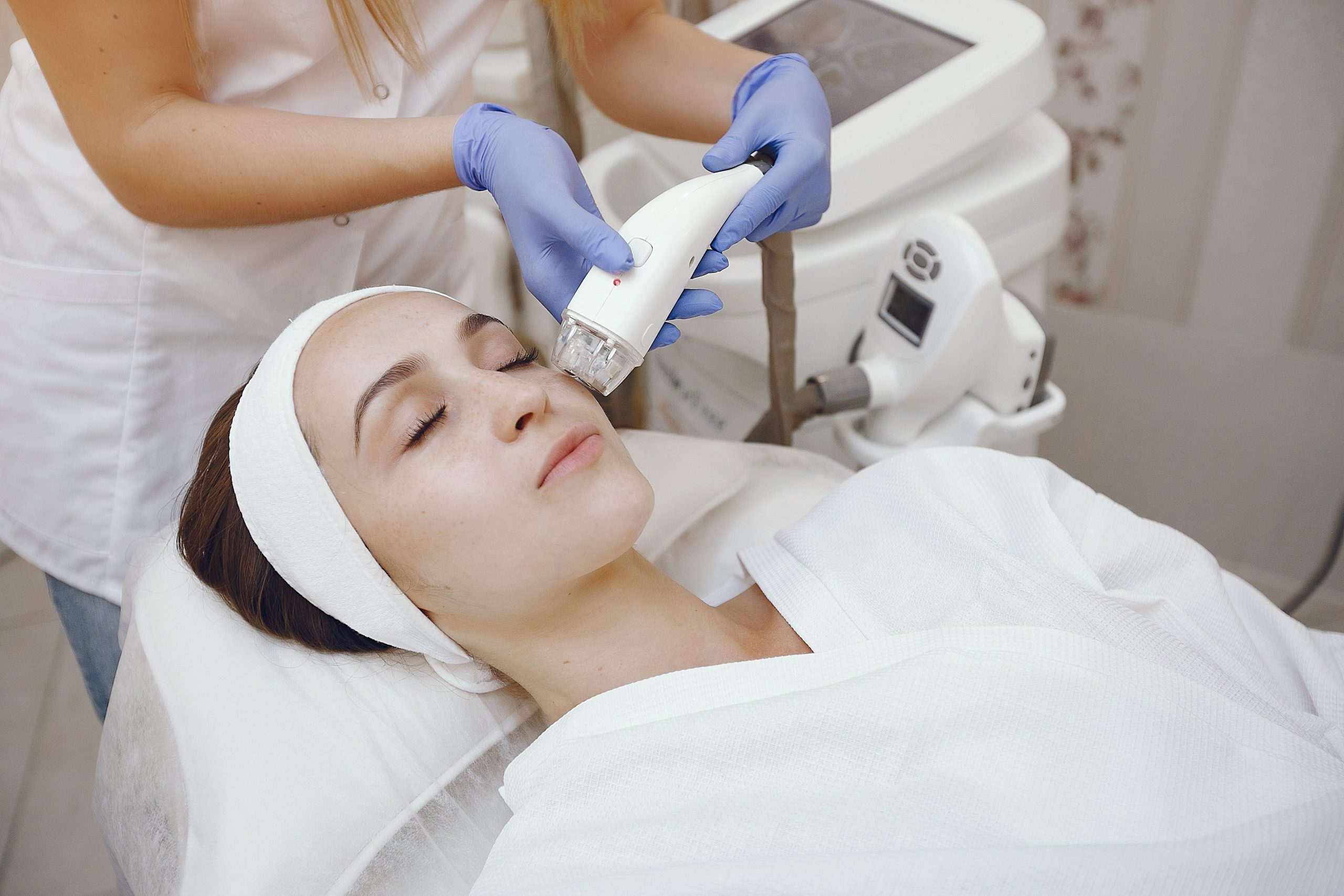 Woman Cosmetology Studio Laser Hair Removal Scaled